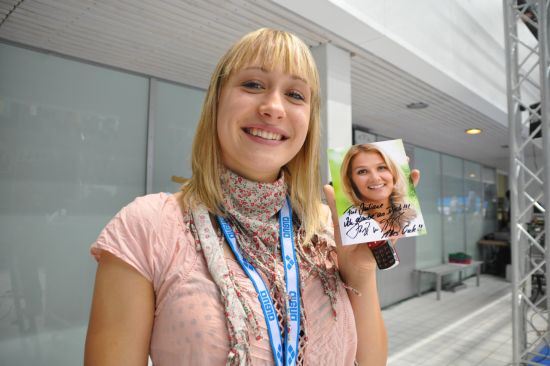 Juliane Reinhold in Berlin zum Weltcup